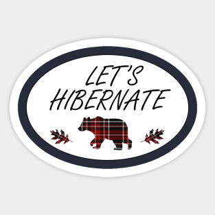 Let's Hibernate Sticker